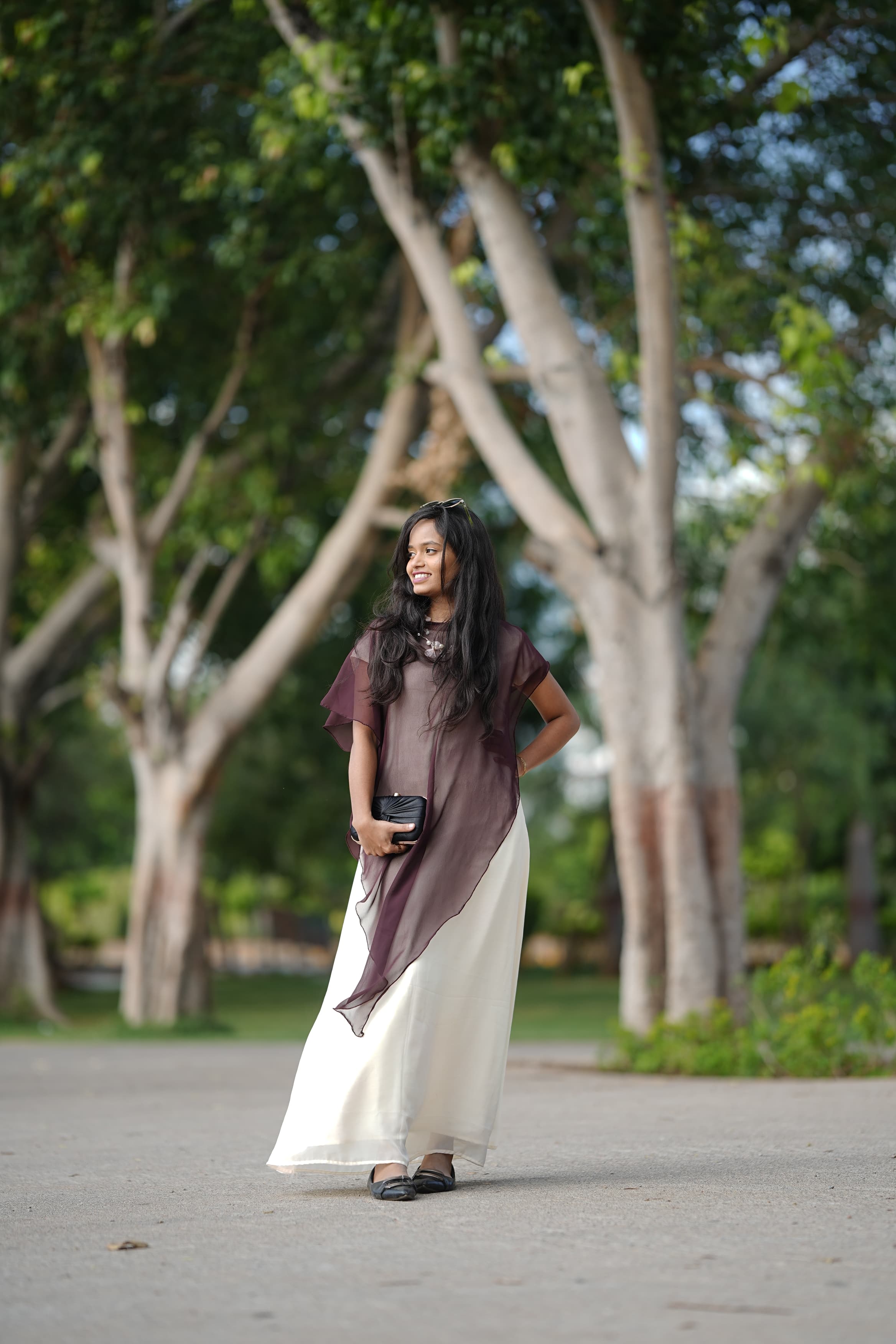 Brown Layer Dress