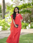 Red Layer Dress